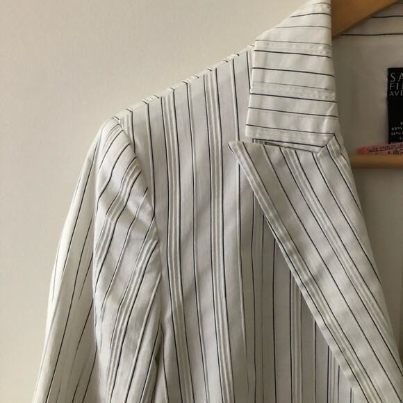 Saks 5th Avenue Pinstripe Blazer - Picture 2 of 4